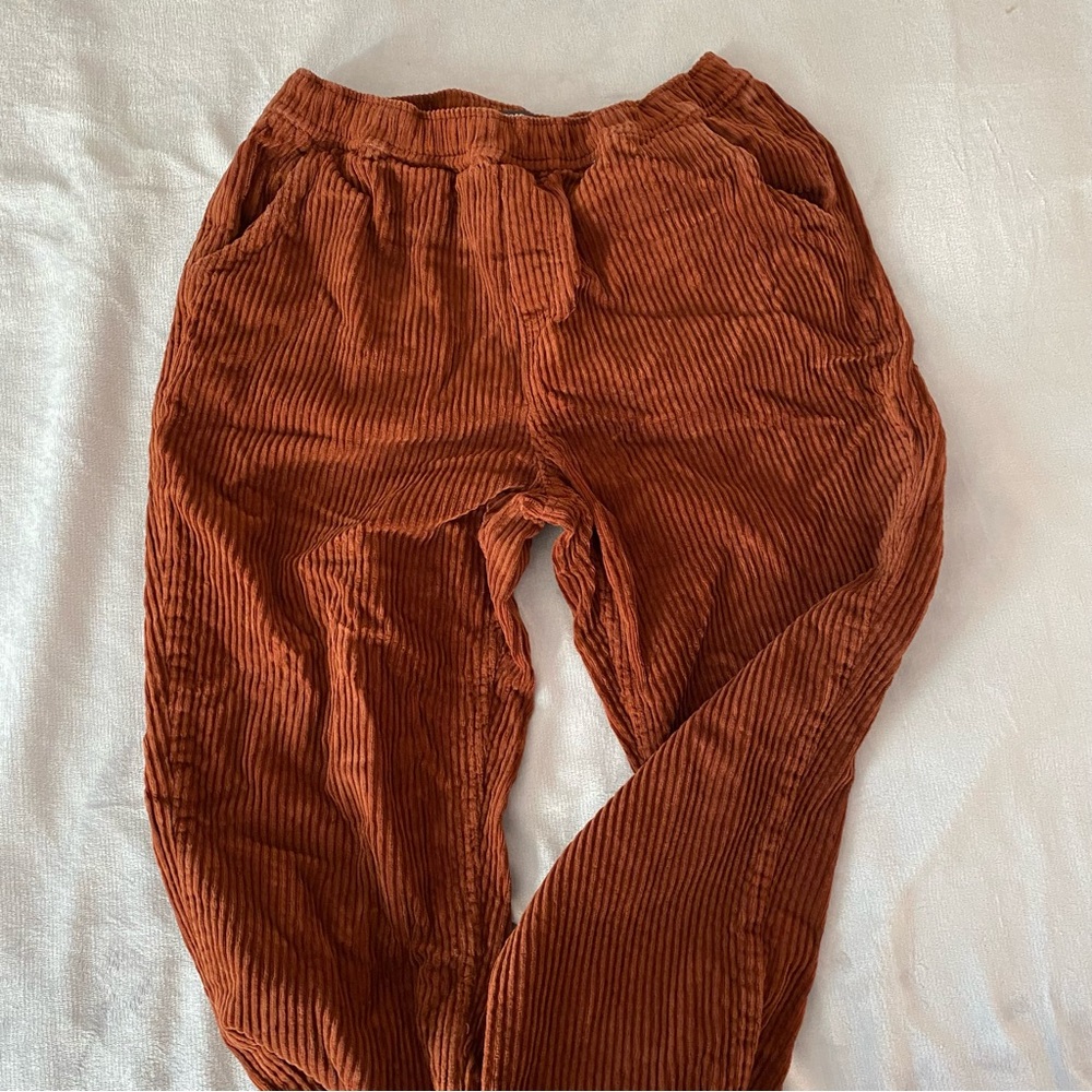 Toad&Co Del Rey pull on  Rust Corduroy Pants - Picture 4 of 12
